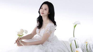 Actress Ban Min Jung Shares Beautiful Wedding Pictorial On Wedding Day