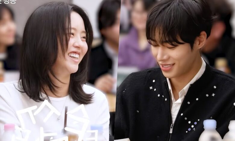Watch: Kim So Hyun And Choo Young Woo Show Off Sweet Chemistry At Script Reading For “Between Steps”
