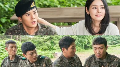 Han Ga In’s Visit To Her Brother Kim Dong Jun’s Unit Has The Soldiers In A Frenzy In “New Recruit 4: Sabotage”