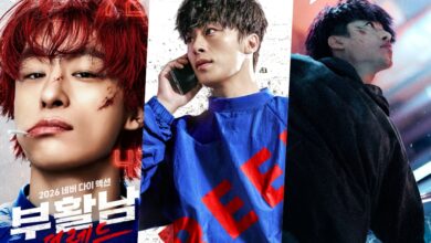 Koo Kyo Hwan Gets Ready For Action In New Film “Reawaken Man: The Red” Special Posters