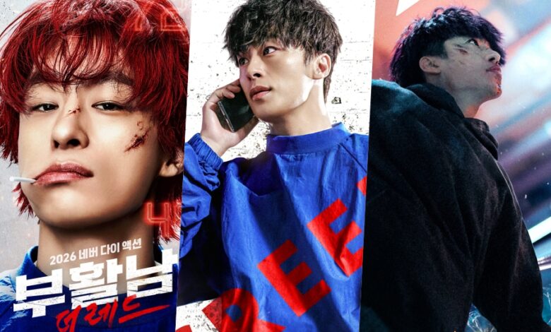 Koo Kyo Hwan Gets Ready For Action In New Film “Reawaken Man: The Red” Special Posters