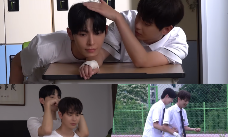 Watch: Seong In Ho And Kim Do Min’s Chemistry Shines On Set Of BL Drama “Summertime”