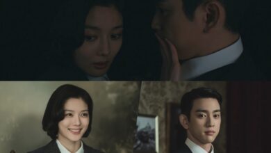 Kim You Jung And Park Jinyoung Get Close Under A Curtain In “100 Days Of Deception”