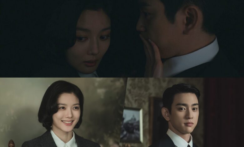 Kim You Jung And Park Jinyoung Get Close Under A Curtain In “100 Days Of Deception”