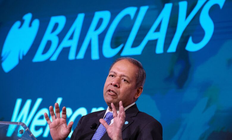 Barclays to slash 5,000 jobs in AI efficiency push