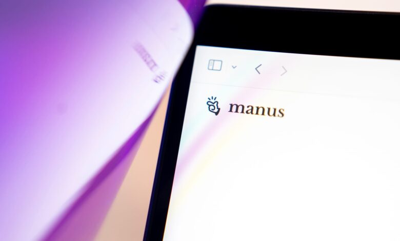 AI startup Manus raises $500 million in first funding round since Meta breakup