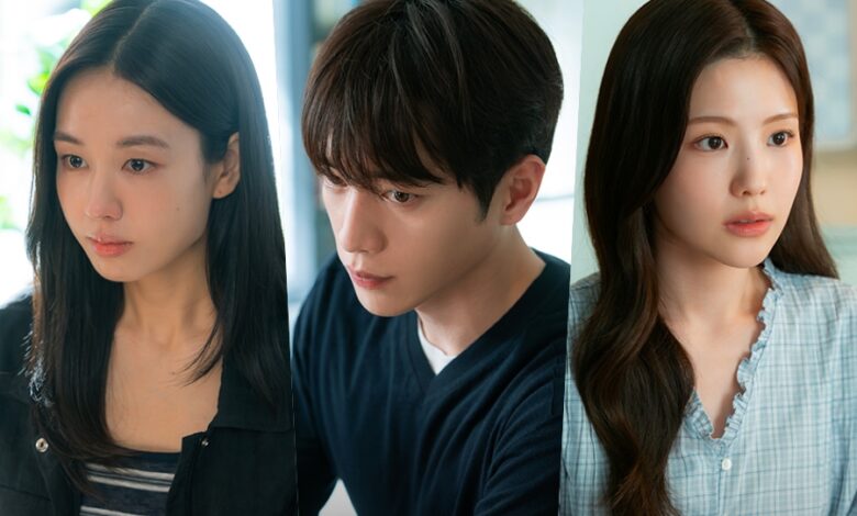 Ahn Eun Jin, Seo Kang Jun, And Jo Aram Sit Down For An Awkward Meal In “A Love Other Than Yours”